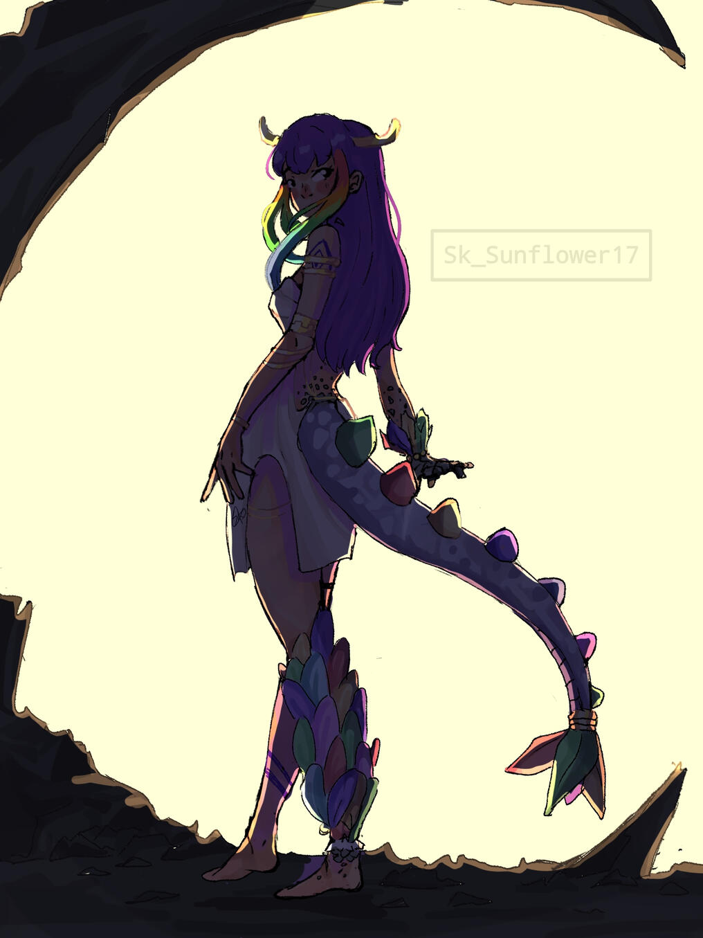 Boceto ficha de personaje